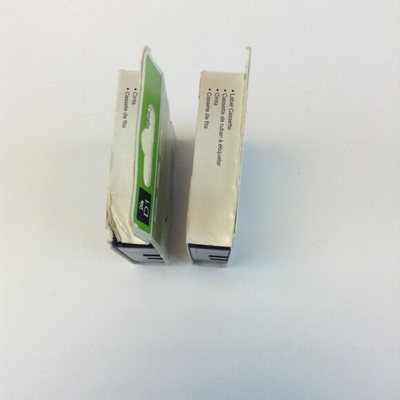 DYMO D1 Standard Labels 1/2" x 23' Black on Clear 2 Pack - Picture 13 of 15